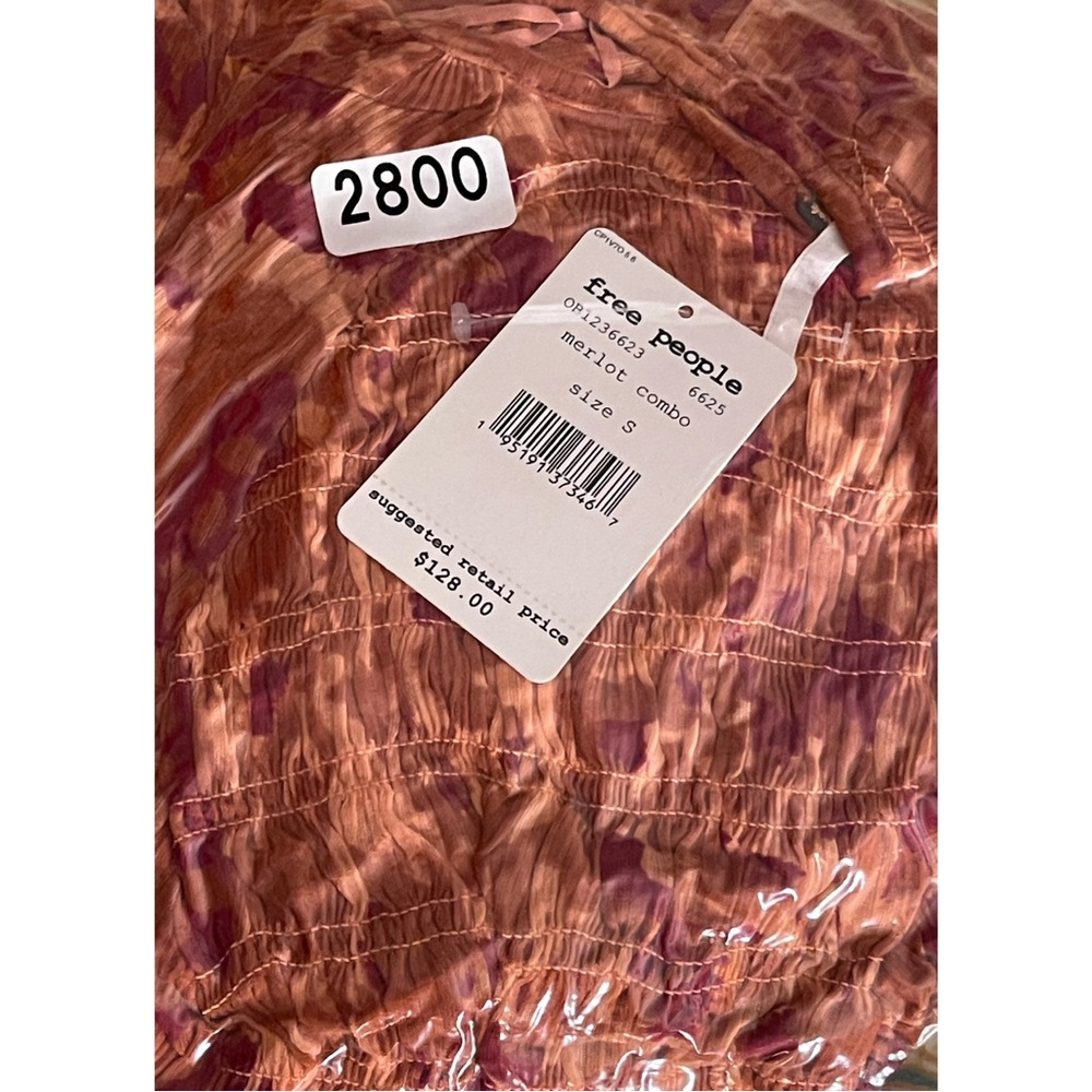 Free People Dark Romance Tunic in Merlot NWT SZ S - Picture 12 of 14